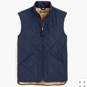J Crew Men’s Navy Walker Vest Medium